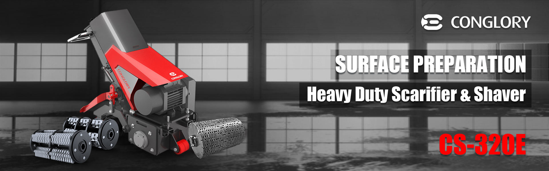 Heavy Duty Concrete Floor Scarifier