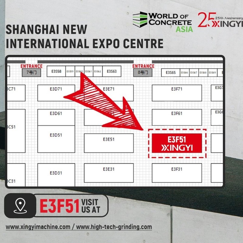 XINGYI at the 2024 World of Concrete Asia in Shanghai: A Showcase of Innovation and Expertise